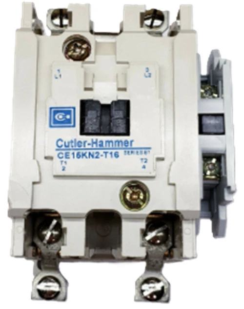 Eaton CE15KNS2AB-T16 IEC Contactor, 73A, 2-Pole, 110-120 Vac [New]