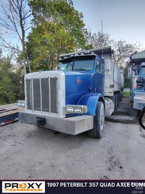 Used 1997 PETERBILT 357 QUAD AXLE DUMP TRUCK Dump trucks Michigan US | Proxy Equipment #1388960