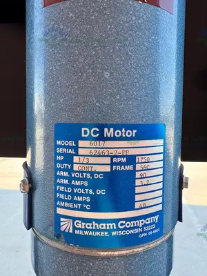 Used POPE SCIENTIFIC 4" WIPED FILM EVAPORATOR  FRAME W/ GRAHAM 6017 MOTOR 1/3 HP Wipe Film - Thin Film Evaporators California US | Equipment Lab #1457354