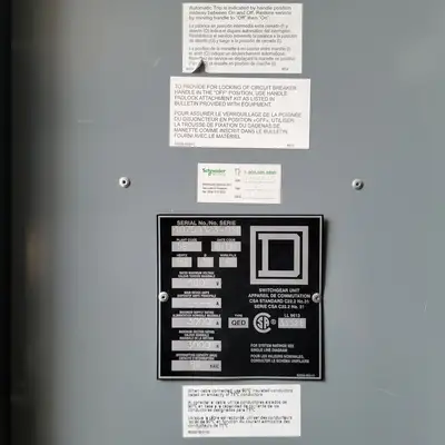 USED 2019 SQUARE D QED