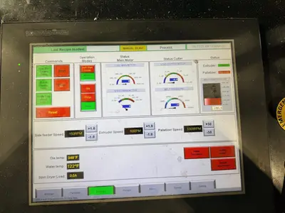 HARTIG REPROCESSING LINE Extruderanlage für Compoundierung und Regenerierung | Perry Equipment (14)