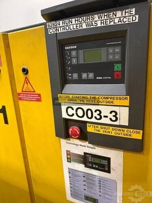 Used KAESER BS 61 Rotary Screw & Sliding Vane Air Compressors Illinois US | Meadoworks #1492191