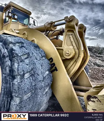 Used 1989 CATERPILLAR 992C Wheel Loaders Oklahoma US | Proxy Equipment #1381705