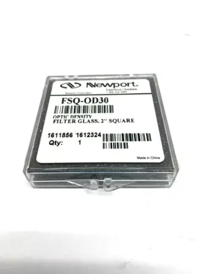 Newport FSQ-OD30 Optic Density Filter Glass 2" Square - New