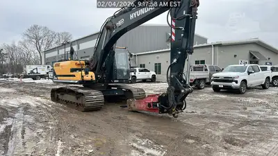 Used 2024 HYUNDAI HX220AL Crawler Excavators South Carolina US | National Equipment Dealers #1422367