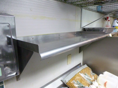 Stainless Steel Wall Shelf