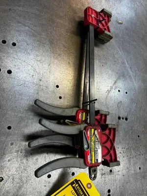 Used _UNKNOWN_ _UNKNOWN_ Woodworking Assembly Clamps Ohio US | Myron Bowling Auctioneers Inc #1504155