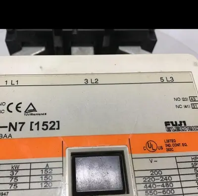 Used FUJI ELECTRIC SC-N7 SC1FBAA PLC Contactors Michigan US | Ideal Machinery #693367