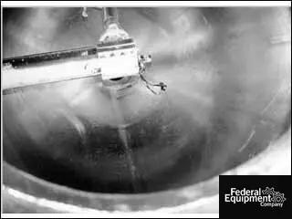 Used Patterson-Kelley 132 CU FT PATTERSON DOUBLE CONE VACUUM DRYER, S/S Double Cone - V Rotary Vacuum Dryers Ohio US | Federal Equipment Company #1542011