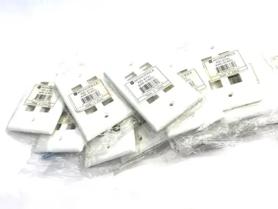 NEW MONOPRICE 1-GANG WALL PLATE FOR KEYSTONE, 4-PORT