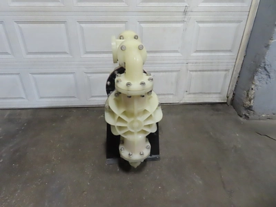 3" Sandpiper S30 Air Operated Double Diaphragm Pump, Non-Metallic Polypropylene