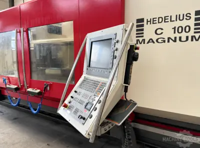 Used HEDELIUS C100 MAGNUM Vertical Machining Centers NL | Mach 4 Metal #1550259