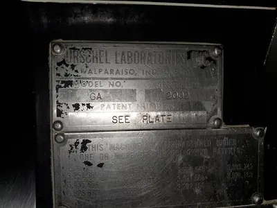 USED URSCHEL LABORATORIES GA