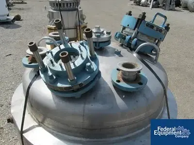 USED Pfaudler 100 Gal Pfaudler Reactor Body, 316 s/s 50/65#