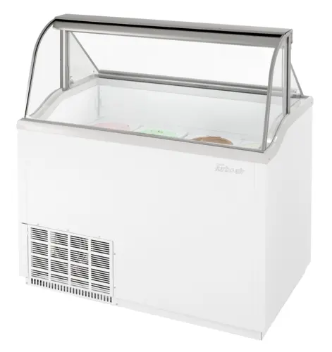 Turbo Air TIDC-47W-N 47" Stand Alone Ice Cream Freezer w/ (8) 3 gal Capacity, 115v