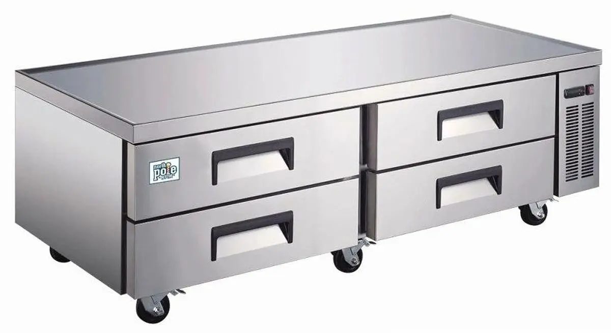 Elite Stainless Steel 72" Chef's Base