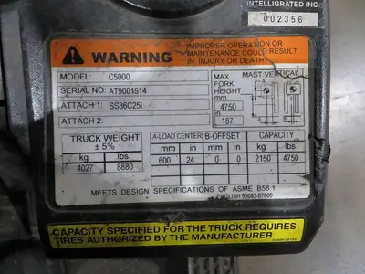 USED 2014 CATERPILLAR C5000