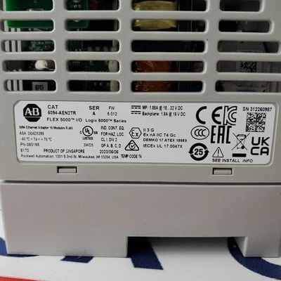Used Allen-Bradley 5094-AEN2TR PLC Ethernet Equipment California US | American Industrial Supply Co. #1466190