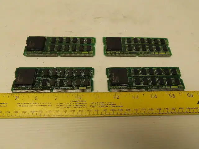 Fanuc A20B-2900-0450/03B Memory Module Daughter Board Lot of 4