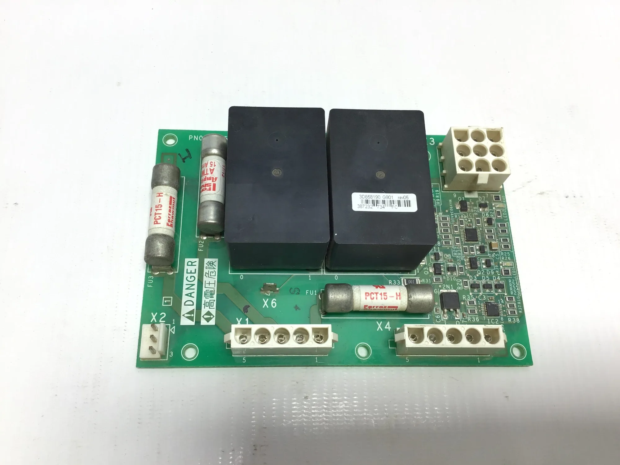 TELEMECANIQUE PN072135P903 Fan Control Board