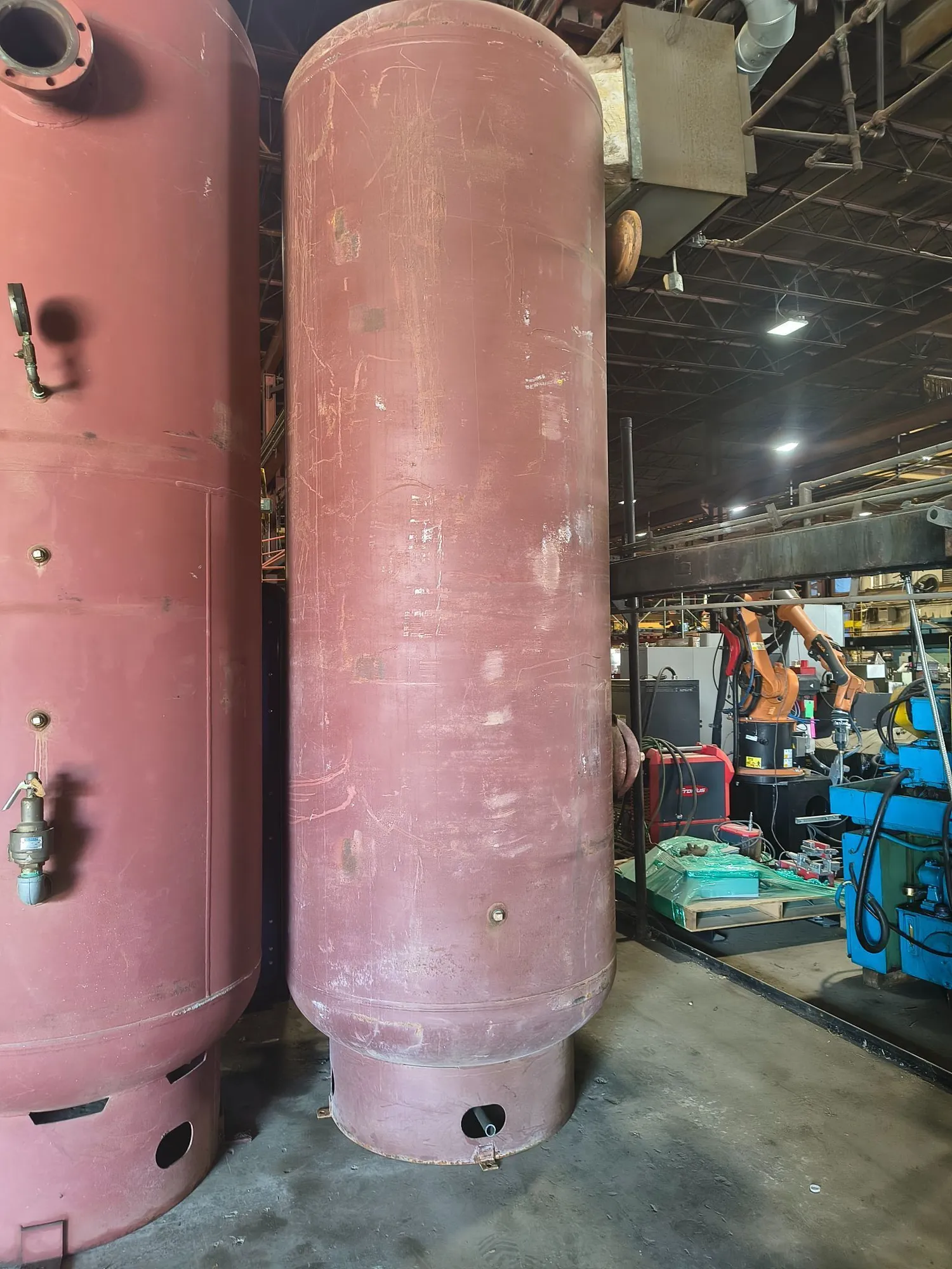 Used STEEL FAB A10299 Tank Mounted Air Compressors South Carolina US | ESS Industrial Equipment Sales #1424054
