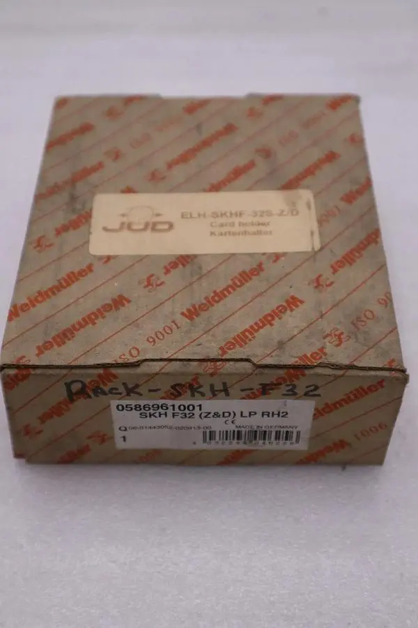 WEIDMULLER 0586961001 SKH F32 (Z&D) LP RH2 BACKPLAN - STOCK GF142A