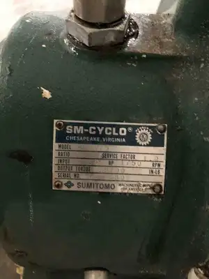 SM-Cyclo H3175 15HP Inline Gear Head Reducer / Gear Drive 21:1 1775RPM 460V 3PH