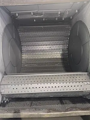 USED PANGBORN 12GN3M-769 ROTOBLAST MACHINE, 12 CU FT