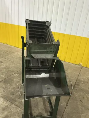 36” x 18” x 18” STEEL STACKABLE PARTS BIN TUB CONTAINER WITH DUMP DOOR, 200+ AVAILABLE: YOBRO #25062