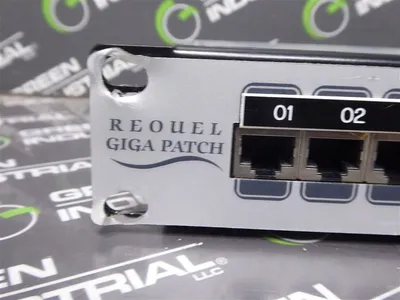 Reouel CAT-5E Giga Patch 250 MHz 24 Port Patch Panel Used