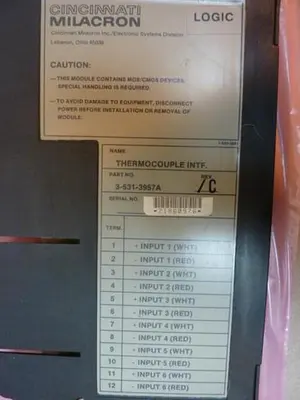 USED CINCINNATI MILACRON 3-531-3957A
