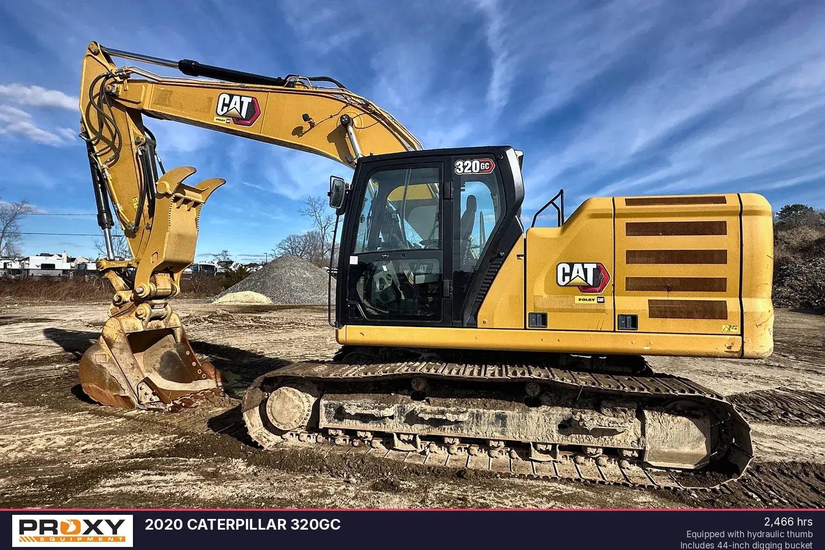 Used 2020 CATERPILLAR 320GC Excavators New Jersey US | Proxy Equipment #1382879