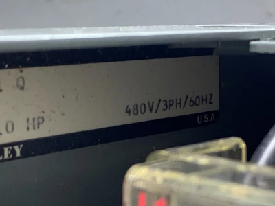 Allen Bradley, Size 1, FVNR, MCC, 2112B-ZAB-4R-6P-24J-41-79UL-11