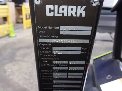 USED CLARK HWD 30