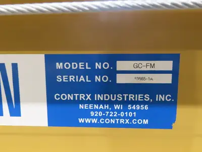 Used CONTRX _UNKNOWN_ Bridge & Overhead Cranes Indiana US | Arrow Industrial #1417709