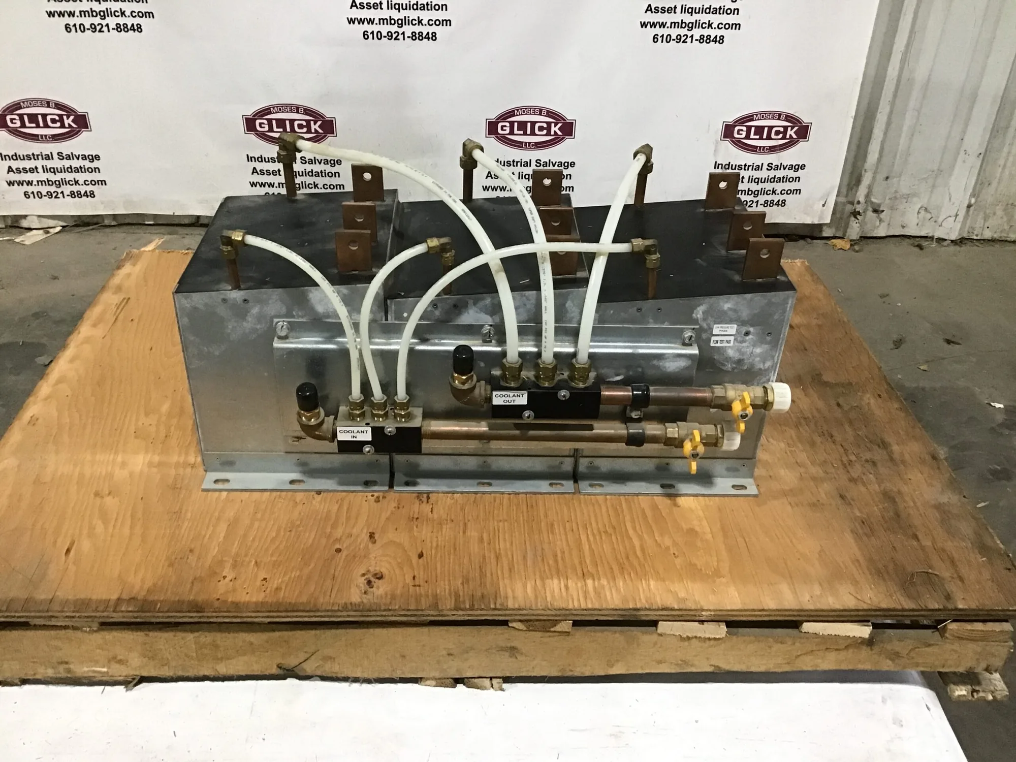 CTM Magnetics Thiss Technology 22410 SN: 2241000124 Liquid Cooled Reactors