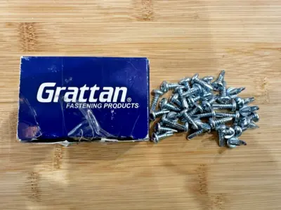 NEW GRATTAN PAN HEAD PHILLIPS SELF DRILLING SCREWS #10 X 5/8