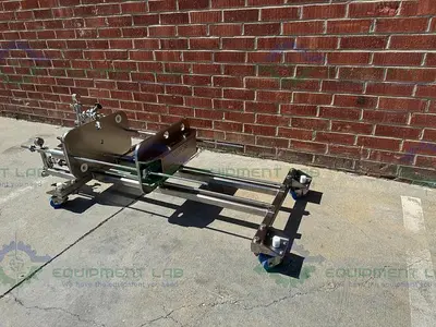 USED MILLIPORE MPOD SYS1B CP8PA5001A FILTER PRESS W/ ENERPAC P142 HYDRAULIC HAND PUMP
