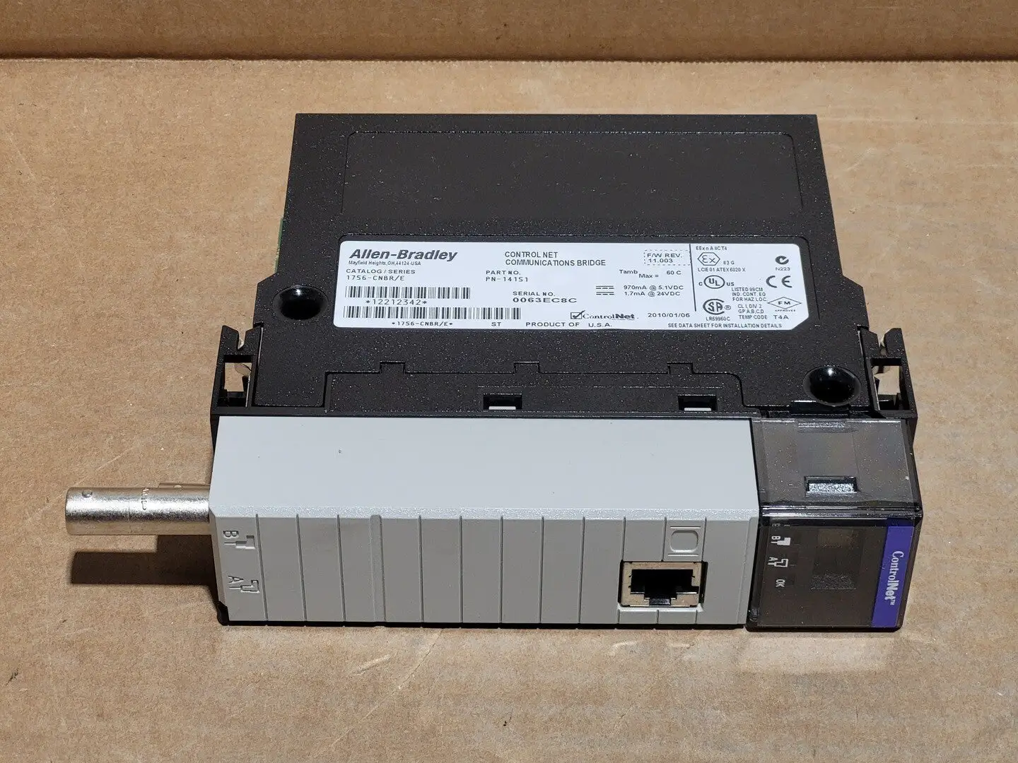 NEW ALLEN-BRADLEY 1756-CNBR/E