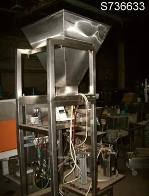 Filler, Bag, Rotary, 4 Station, S/st, Vibratory Feeder #S736633