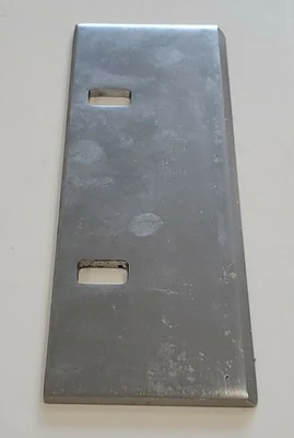 *NEW* BAG OF 5 Cutting Chopper Blade Inserts 2" x 6-1/8" x 1/8"  2 Hole Mounts