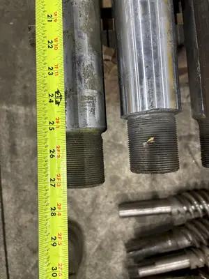 2.5" DAHLSTROM ROLLFORMER PARTS, SHAFT ARBORS, GEARS, SIDE PASSES & MORE: STOCK #22621