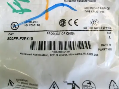 NEW Allen-Bradley 800FP-F2PX10