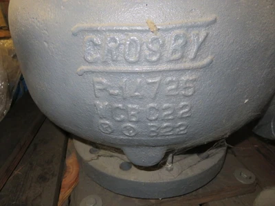 8" Crosby Safety Relief Valve Style JOS-35