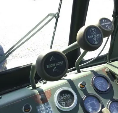 Terex LRT-110 rough terrain crane