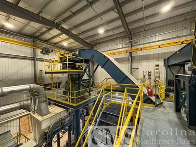 USED COMPLETE OPERATION PELLET MILL - 75,000 TONS PER YEAR