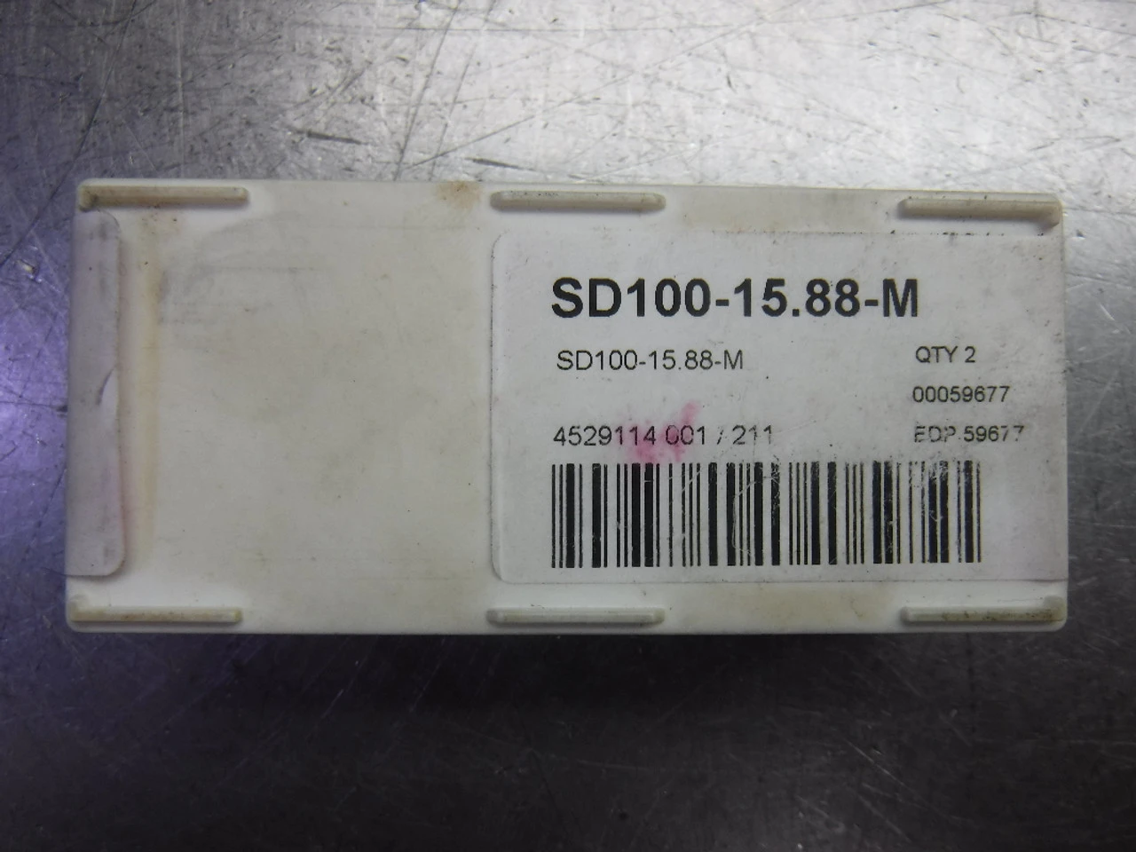 SECO Carbide 5/8" Replaceable Drill Tip QTY2 SD100-15.88-M (LOC2159A)