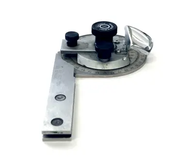 BP-301, 45 3500 300 | Mauri-Keiki BP-301 Precise Universal Bevel Protractor, MISSING BLADES, CHIPPED - Used