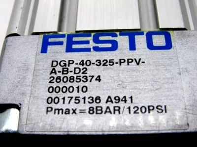 NEW FESTO DGP-40-325-PPV-A-B-D2 LINEAR CYLINDER 26085374 DGP40325PPVABD2