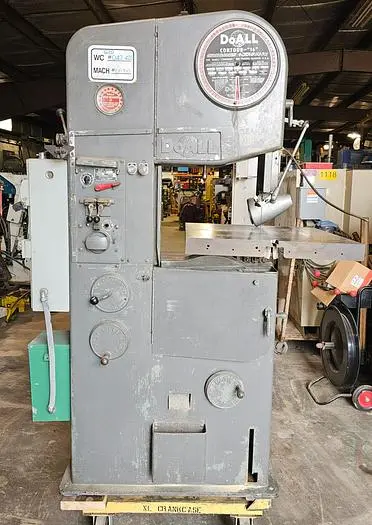 Used 1956 DOALL 16-2 Vertical Band Saws Wisconsin US | Lemke Machinery Sales #523559
